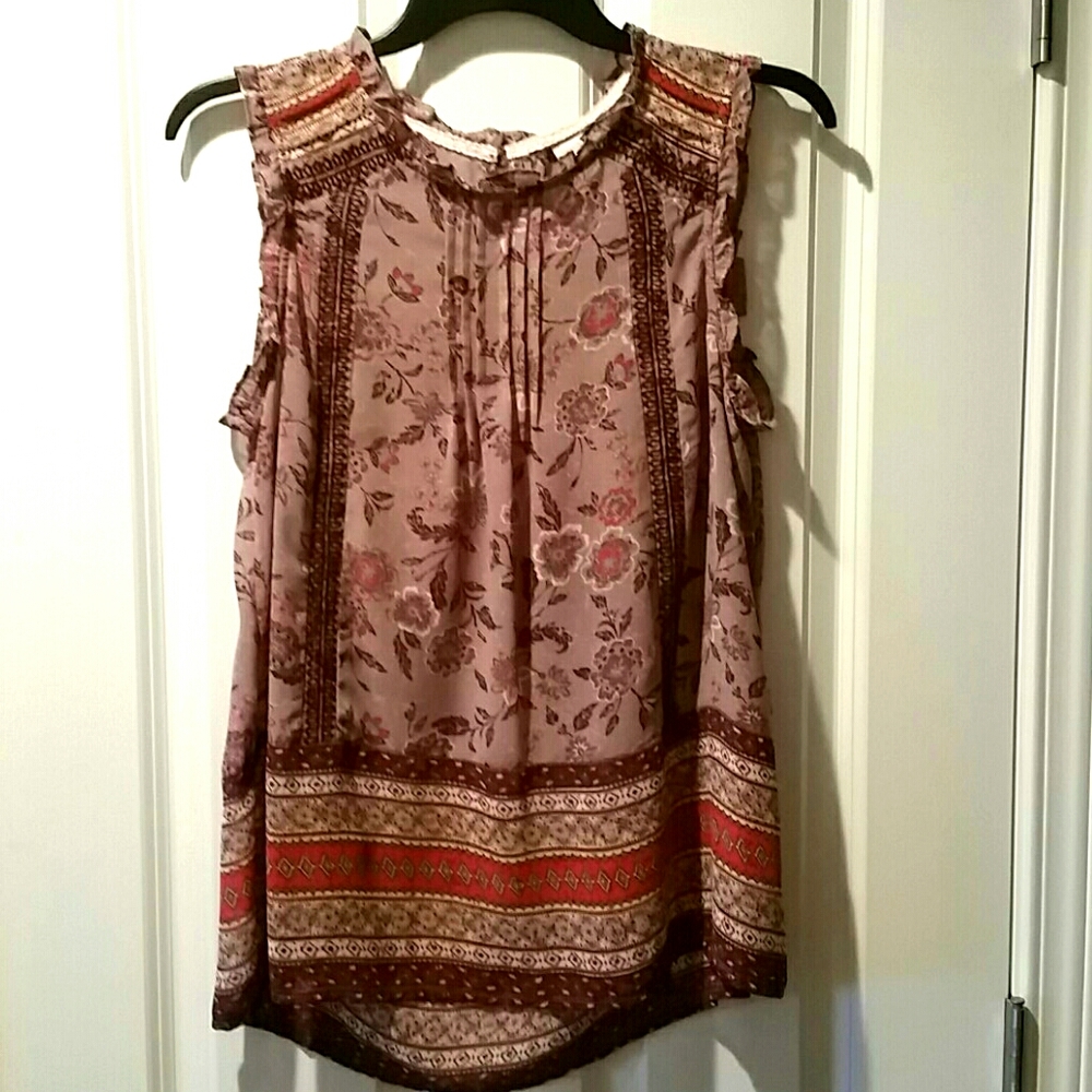 Floral Multi Sleeveless top